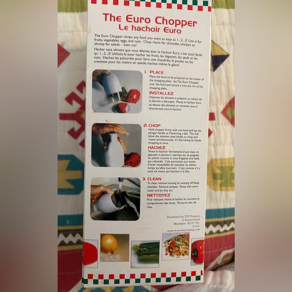 Euro Chopper Kitchen Tool - Picture 2 of 2